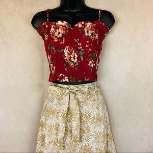 EM | Sweetheart Cropped Tank | Berry | JL